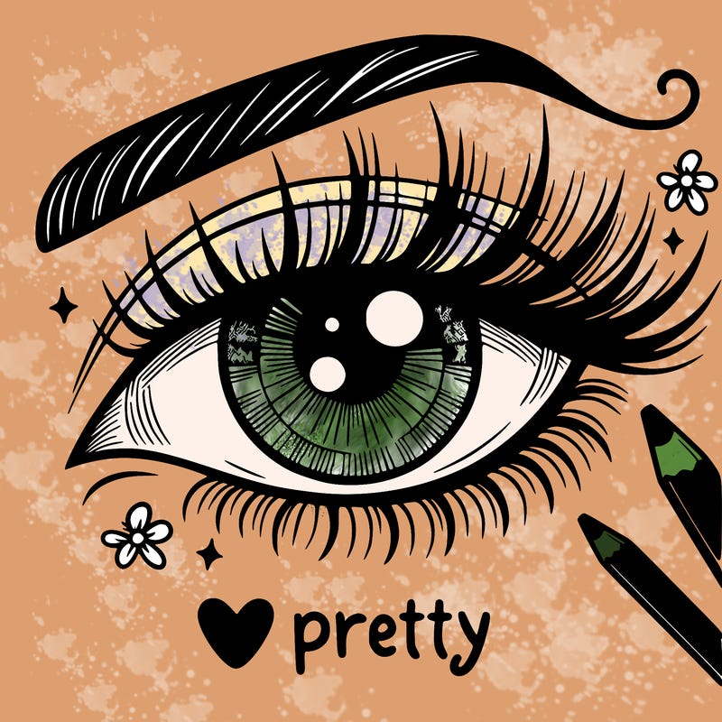 pretty eye