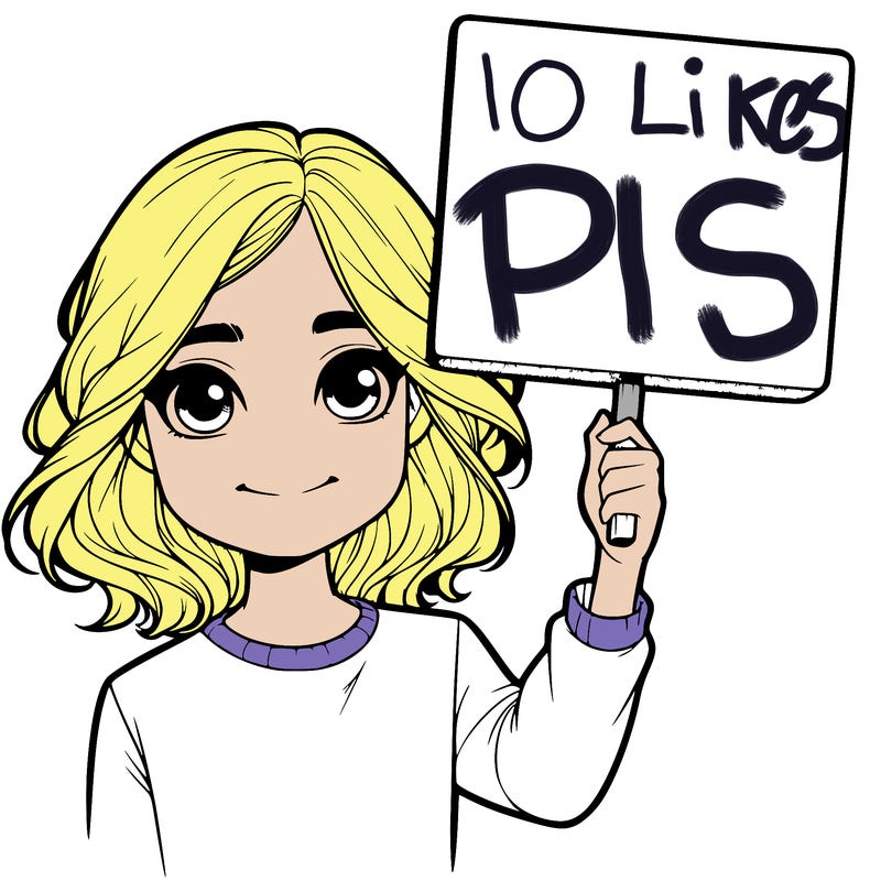 realistic girl holding up a sign