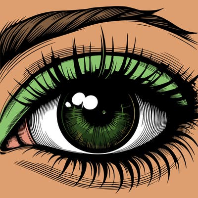 realistic eye