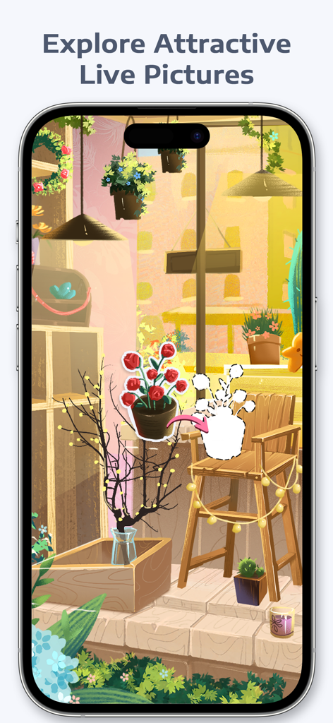 Jigsaw Art® - Puzzle Art Games - Uma cena de quebra-cabeça de arte de quebra-cabeça estético desenhado à mão com plantas e flores