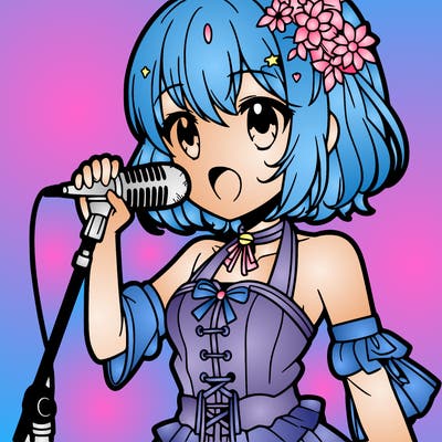 a anime singer