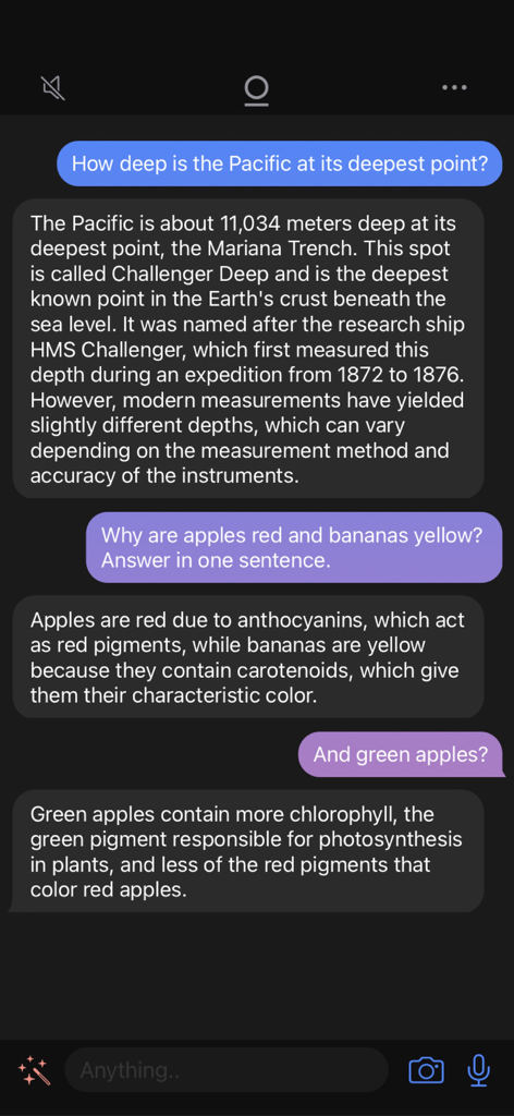Delphi Pro - Delphi Pro KI-Chat-Oberfläche, die detaillierte Antworten auf allgemeine Wissensfragen zu Geografie und Wissenschaft anzeigt.