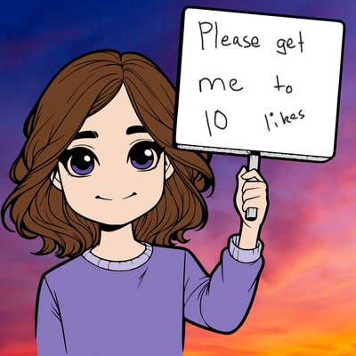 realistic girl holding up a sign