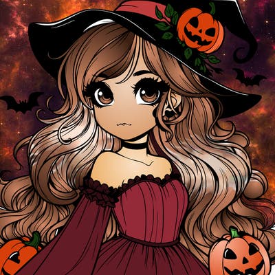 realistic girl halloween