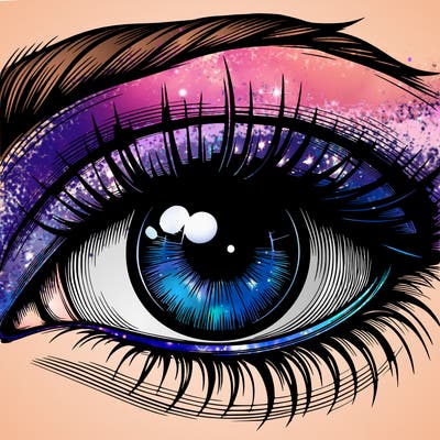 realistic eye