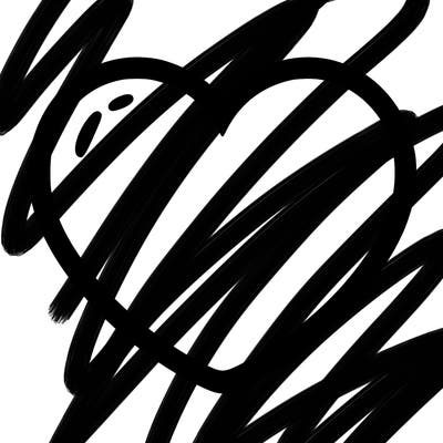 a blank heart