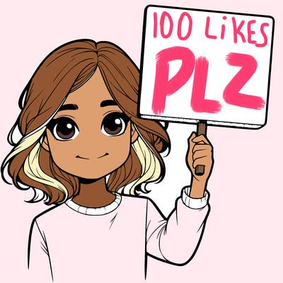 realistic girl holding up a sign