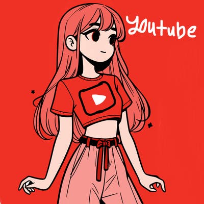 girl in a cute crop top