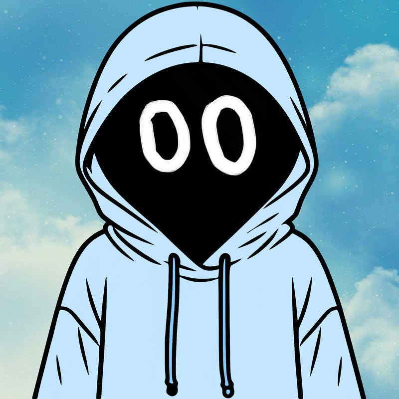 faceless girl in hoodie