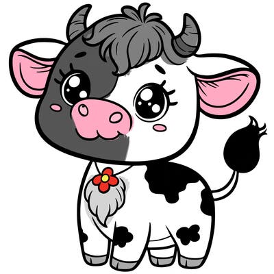 cute cow