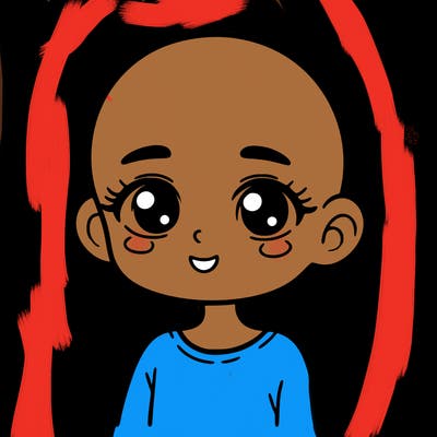 girl with no hair