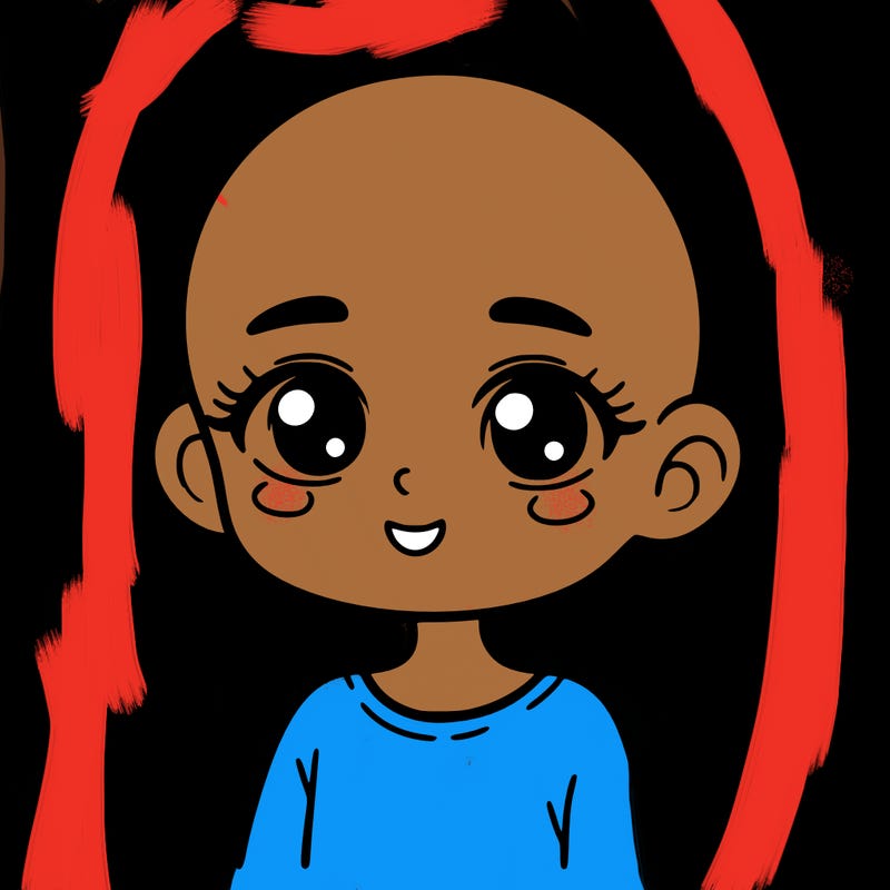 girl with no hair