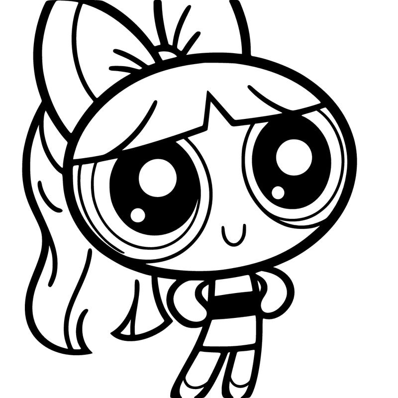 ai as a powerpuff girl