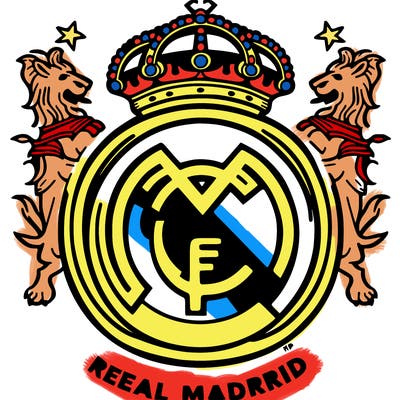 real madrid c.f logo