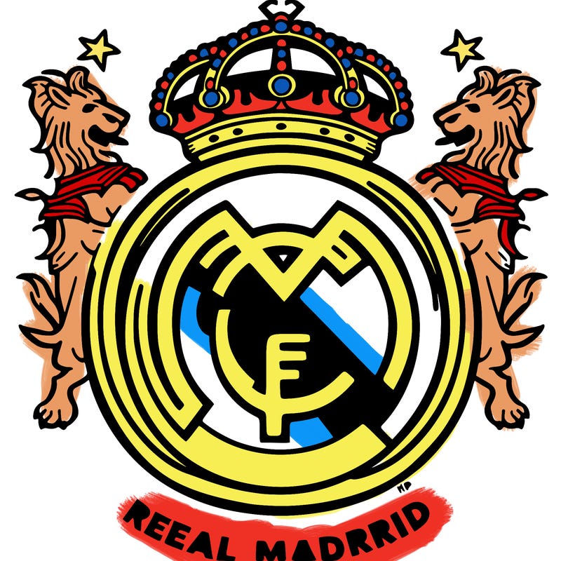 real madrid c.f logo