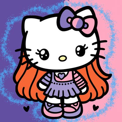hello kitty girl
