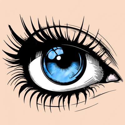 realistic eye