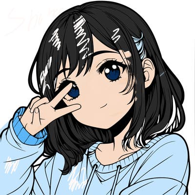 girl realistic anime