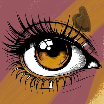realistic eye