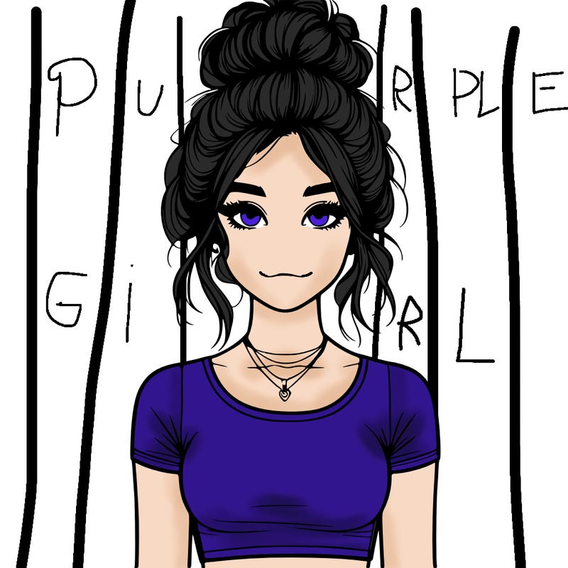 realistic girl with messy bun and croptop