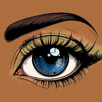 realistic eye