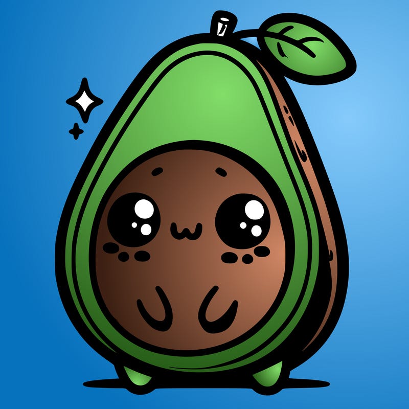 cute avocado