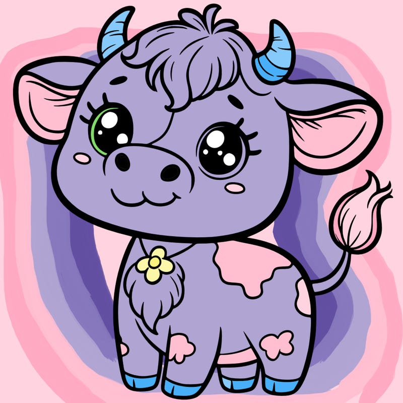 cute cow