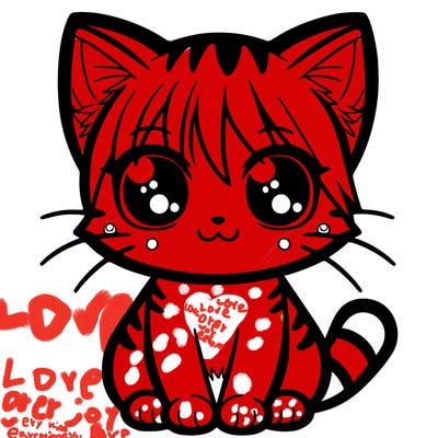 manga cat