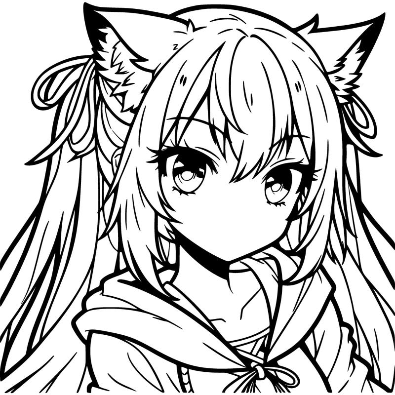 wolf girl anime