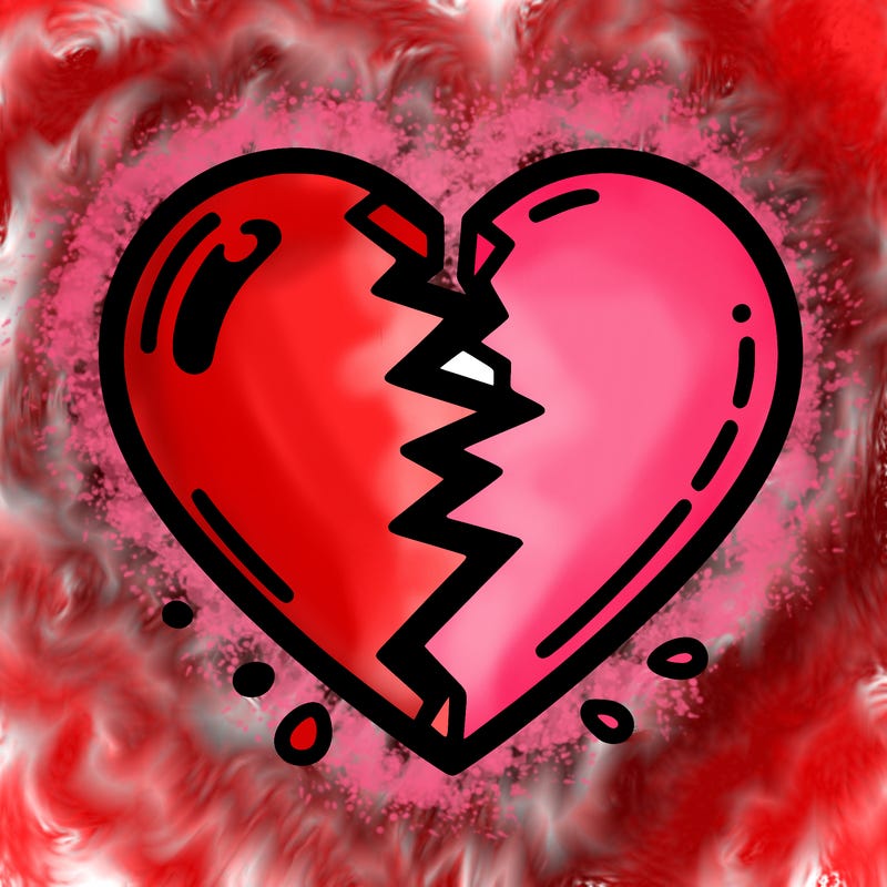 a broken heart