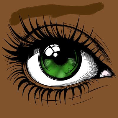 realistic eye