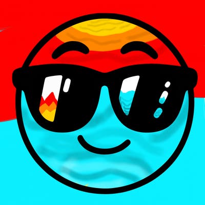 emoji with sunglasses