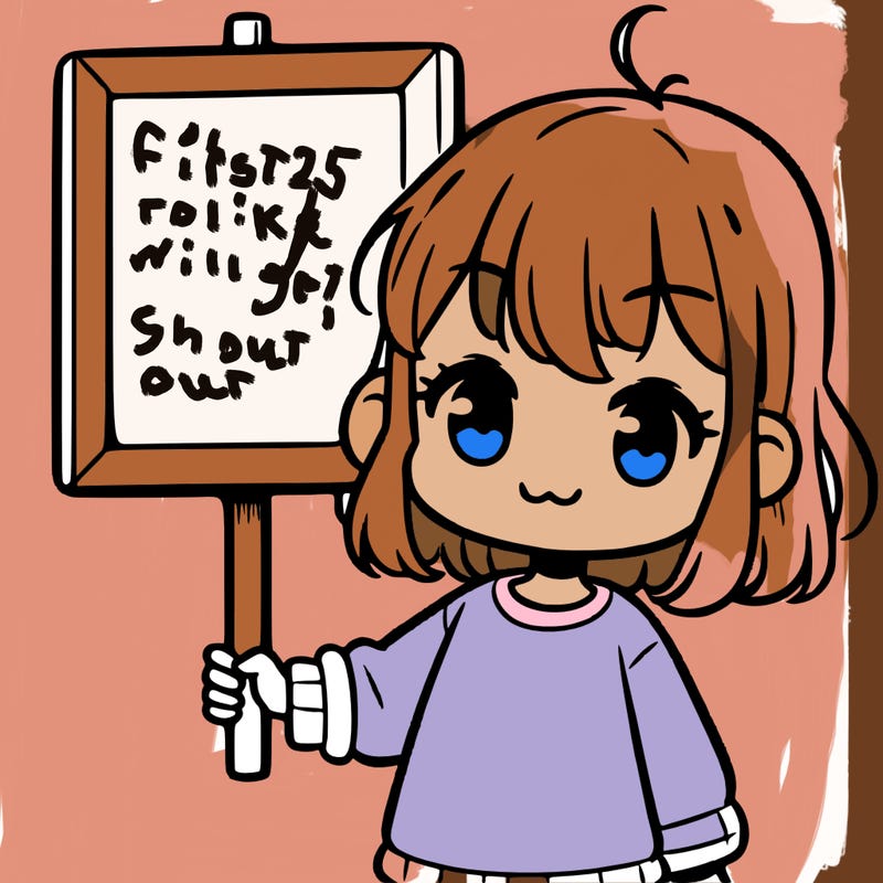a girl holding a board simple