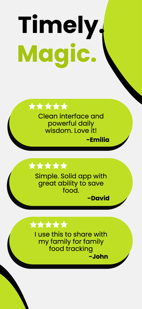 Pantry Buddy - Less Food Waste - 간단한 인터페이스와 효과적인 음식 추적 기능을 강조하는 Pantry Buddy 앱의 긍정적인 사용자 리뷰