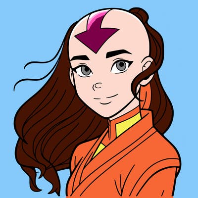 aang's long lost sister avatar the last airbender