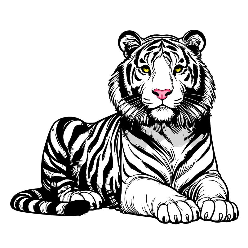 realistic tiger