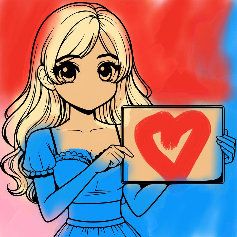 realistic pretty girl holding blank sign