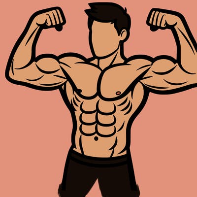 a man that has muscles