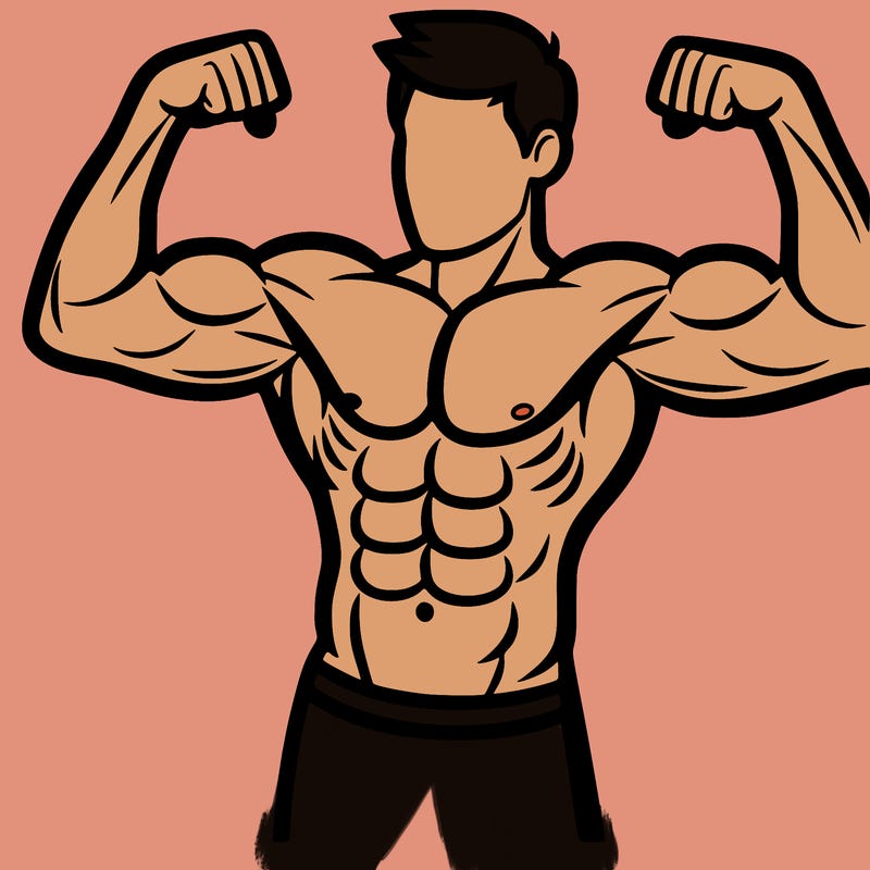 a man that has muscles