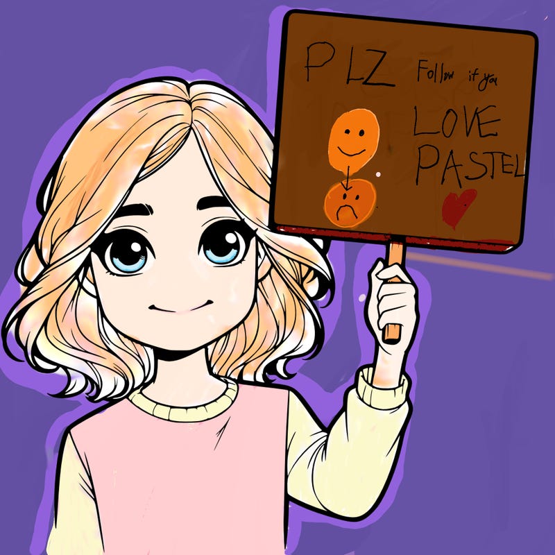 realistic girl holding up a sign