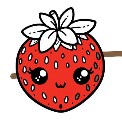 cute strawberry