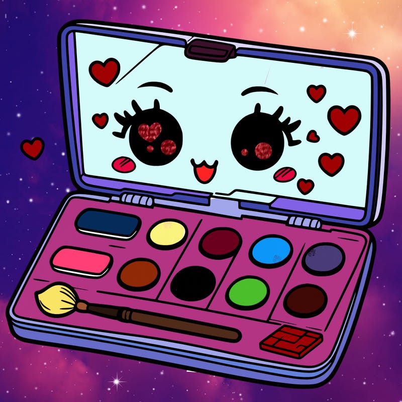 makeup pallet