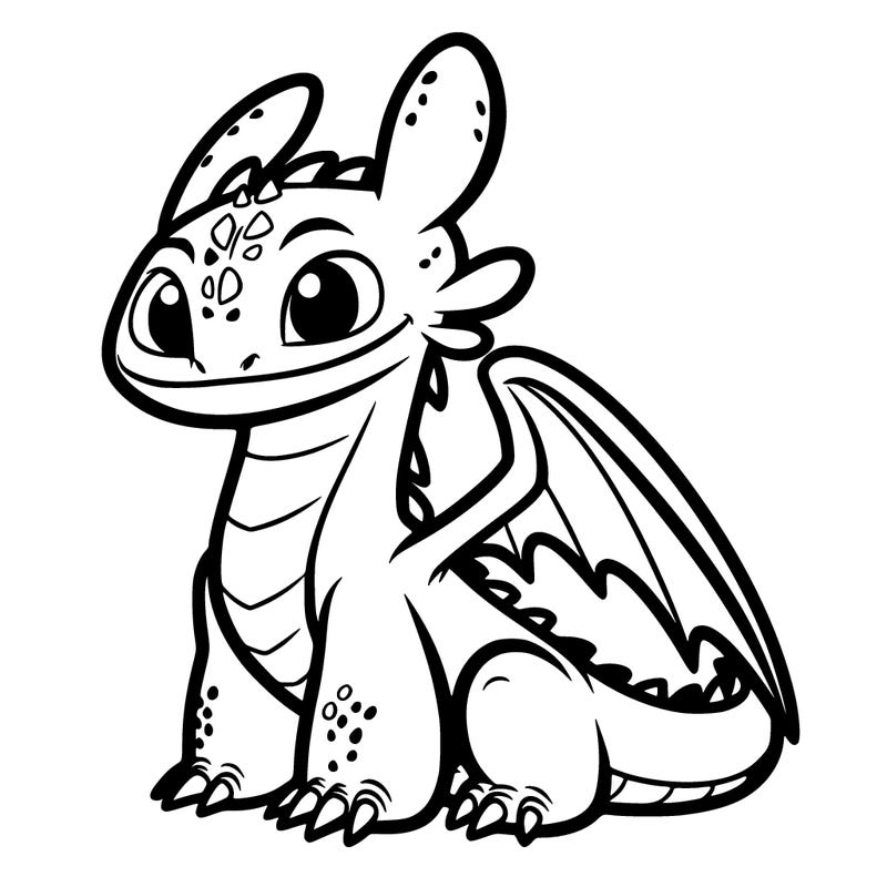 toothless the dragon