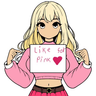 girl holding a blank sign in a long sleeve crop top