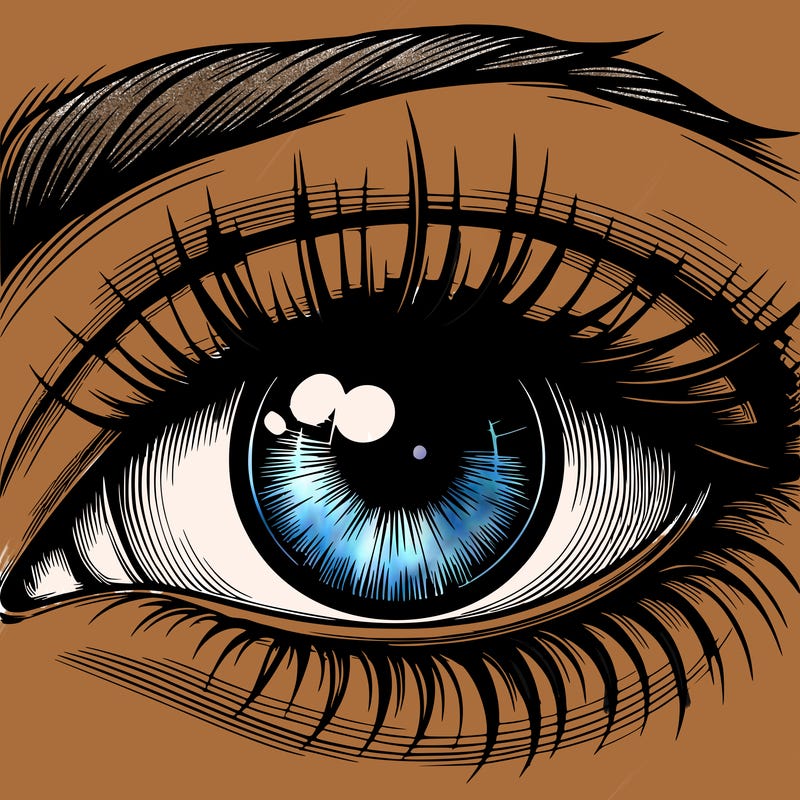 realistic eye