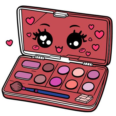 makeup pallet