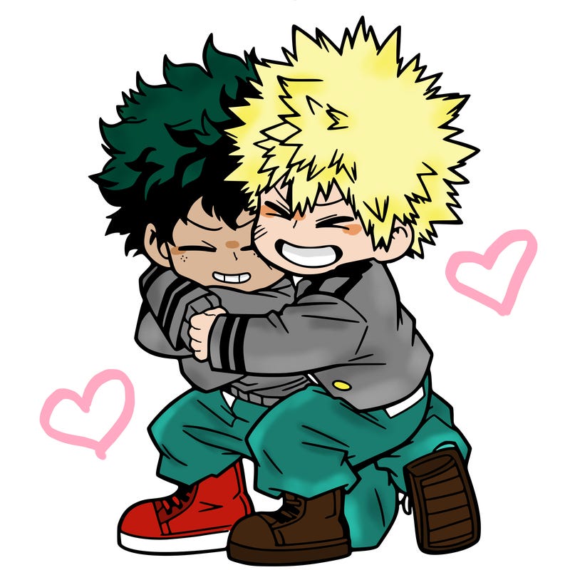 bakudeku hug