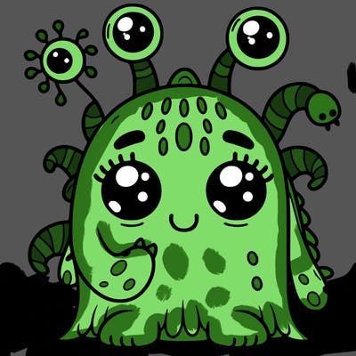 cute monster