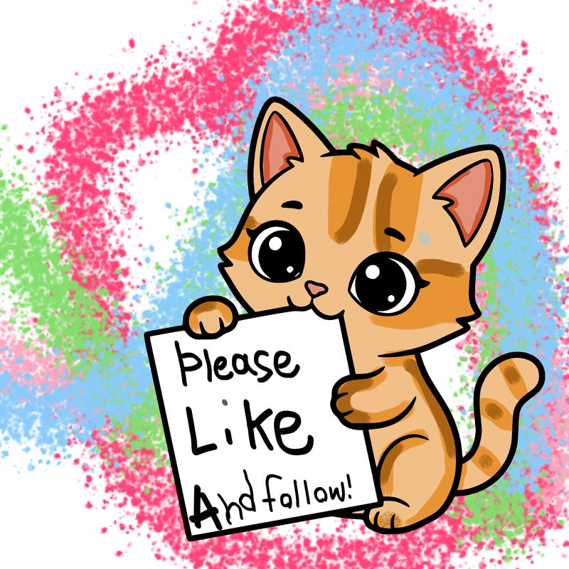 a small cat with a blank sheet of paper in its hand. the cat is sooooooo cute!