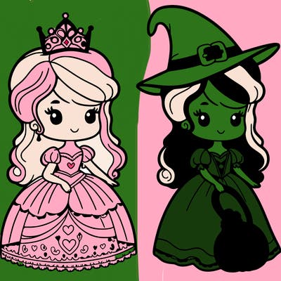princess as a witch